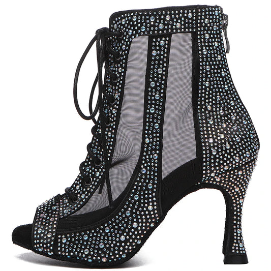 Rhinestone Dance Boot