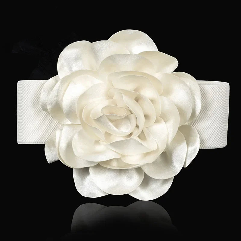 Big Flower Elastic Belt