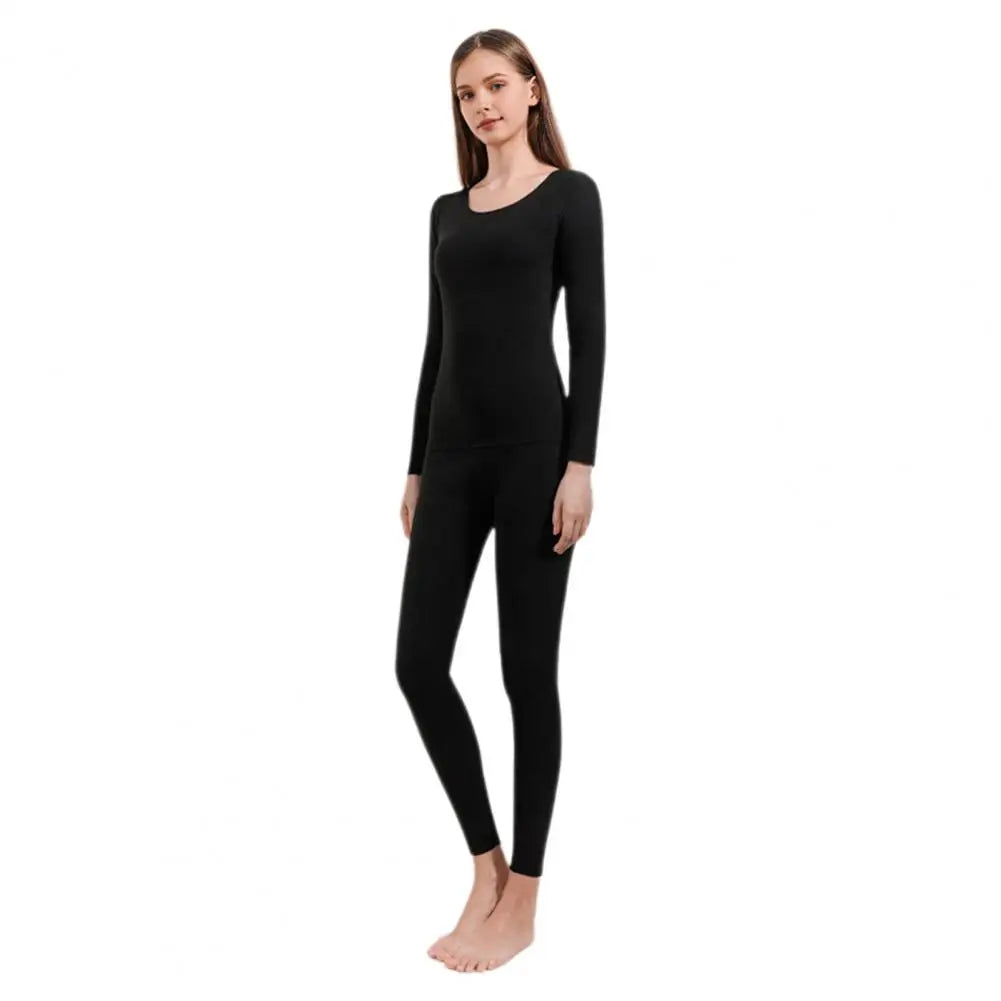 2Pcs Women Thermal Underwear Set