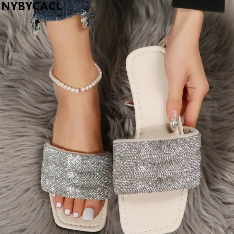 Glitter Slippers Sandals