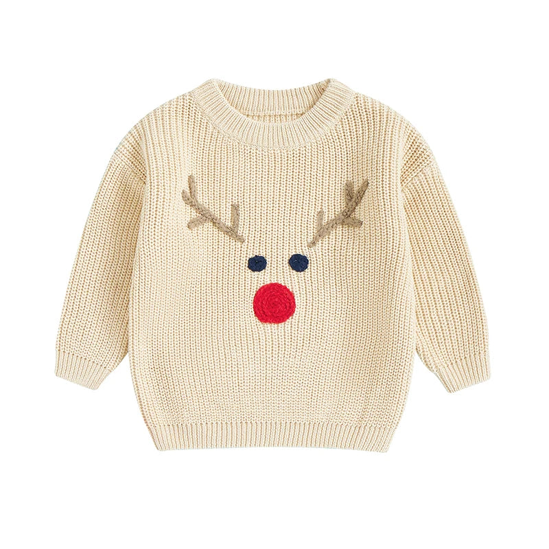 Christmas Sweater Reindeer Pattern