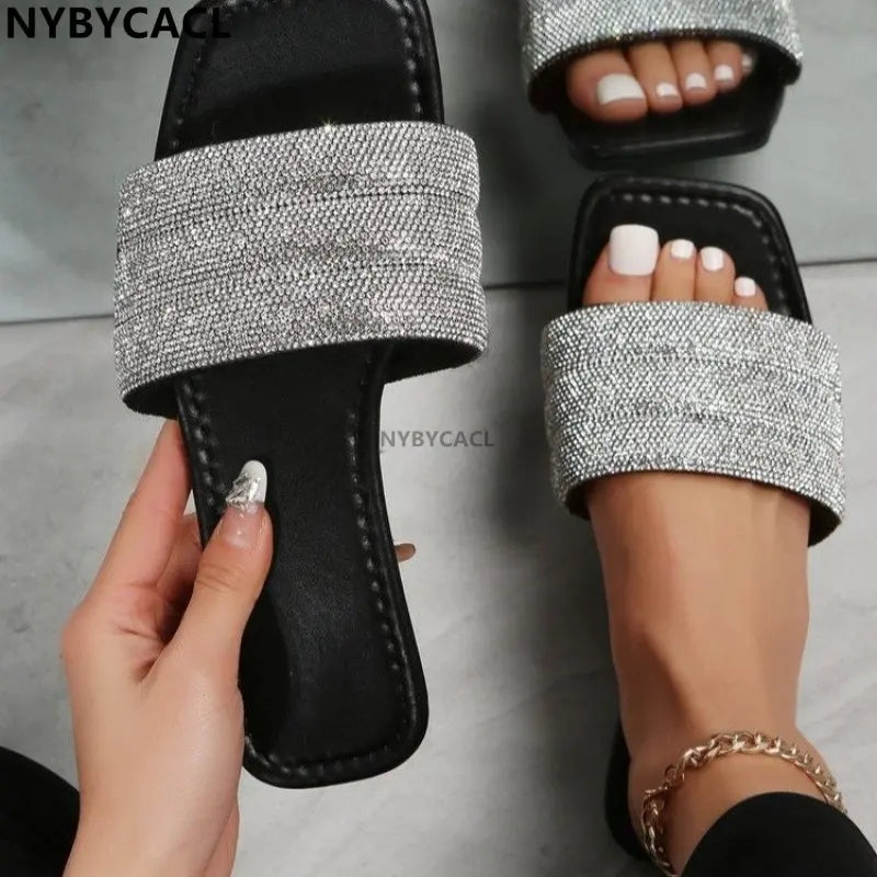 Glitter Slippers Sandals