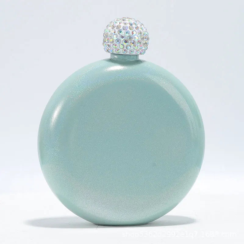 Cute Rhinestone Liquor Flask for Women