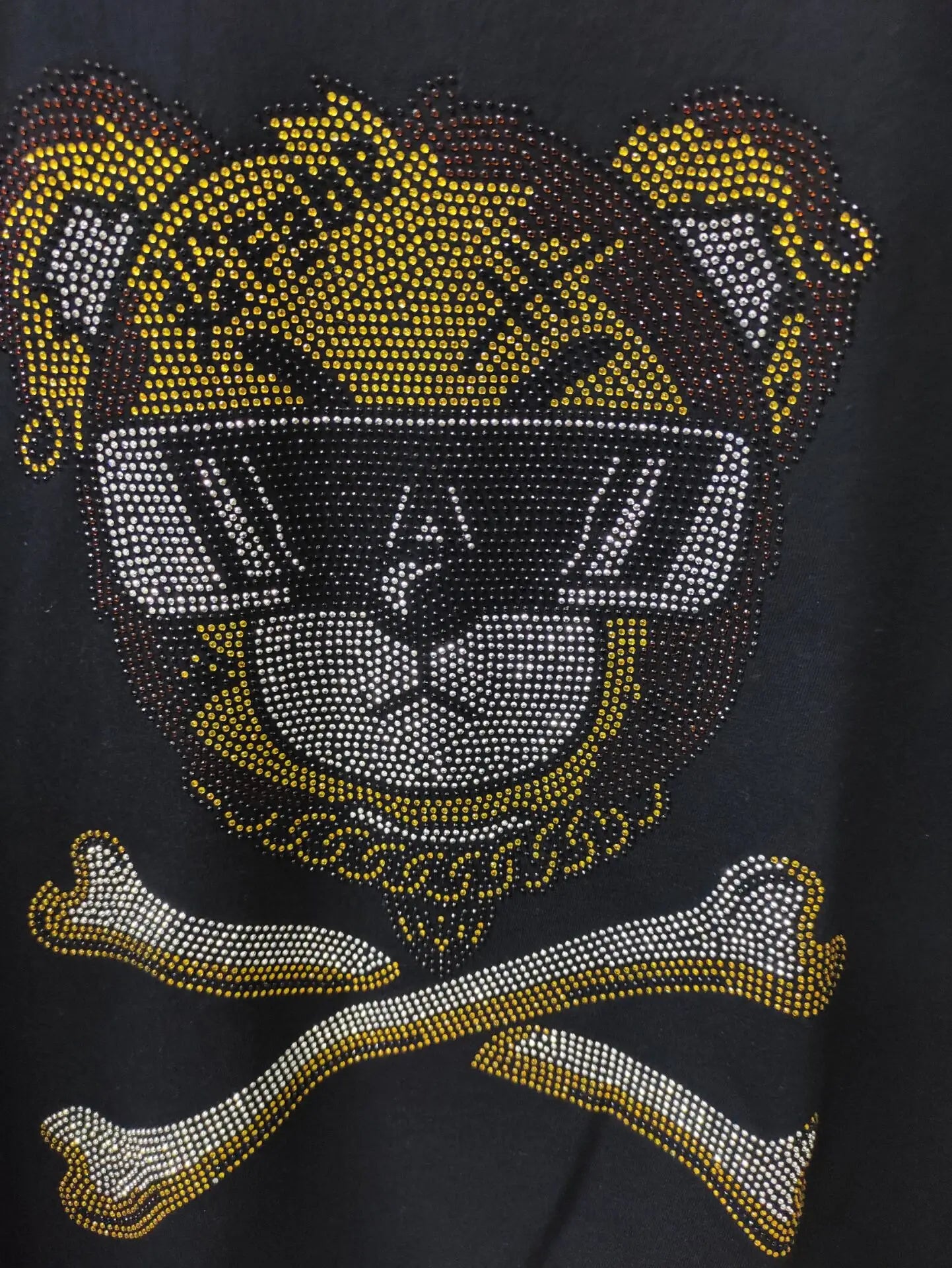 Men's Slim Fit Rhinestone sweater
