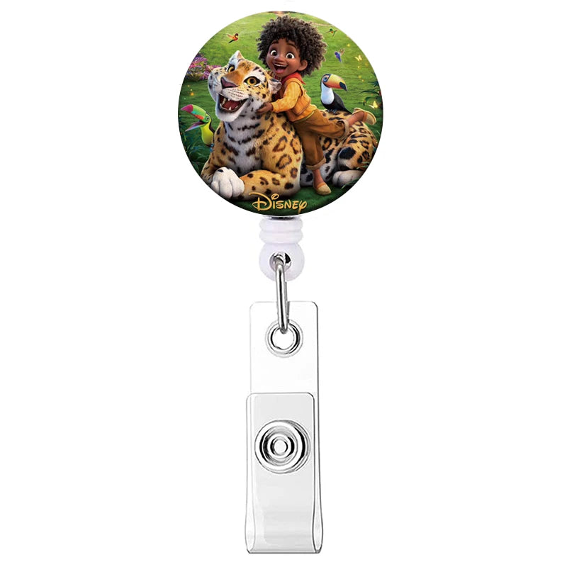 Disney Retractable Clip ID Badge