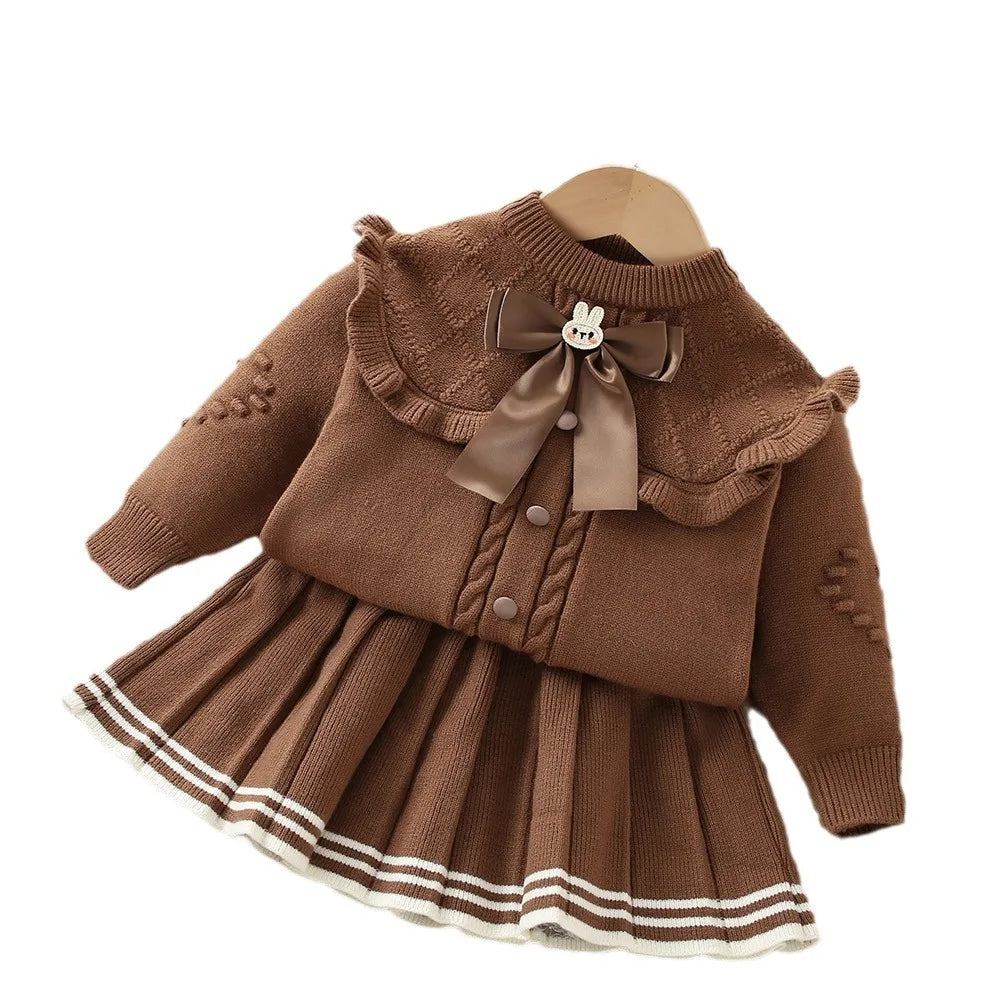 Girls Woolen Jersey Clothing Sets