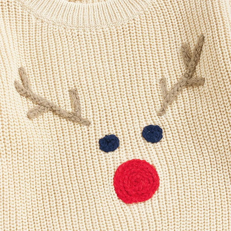 Christmas Sweater Reindeer Pattern