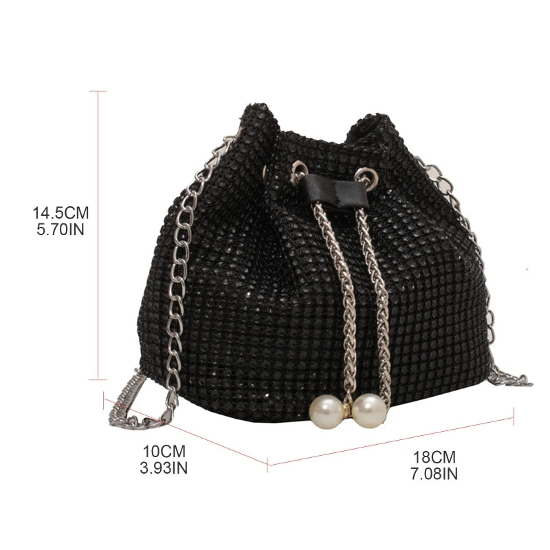 Simple Chain Bucket Bag