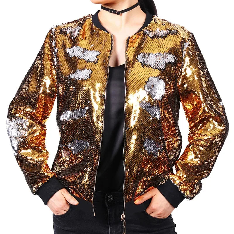 Vintage Bling Baseball Jacket