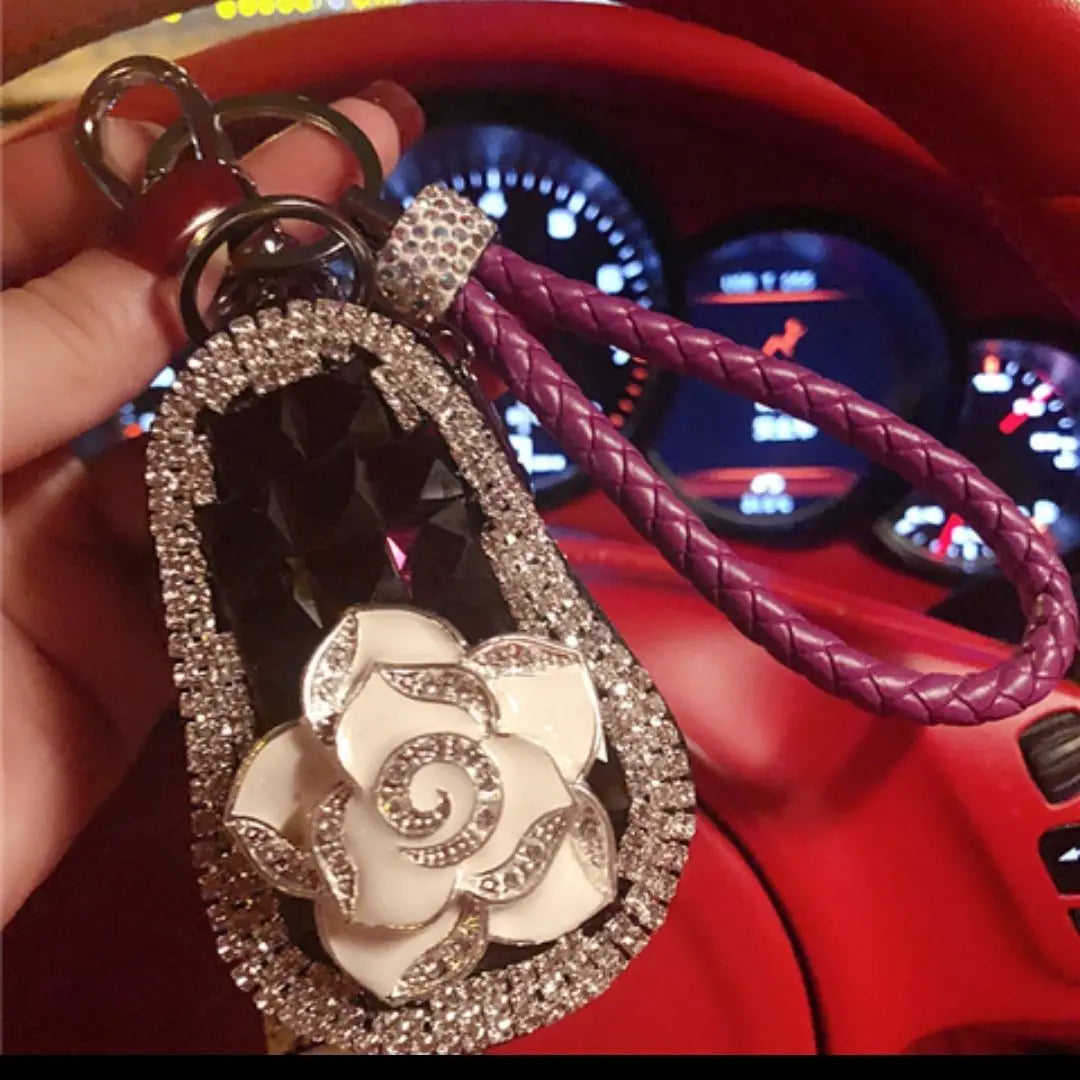 Universal Rhinestone Car Key Bag