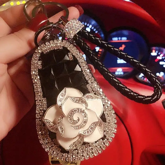 Universal Rhinestone Car Key Bag