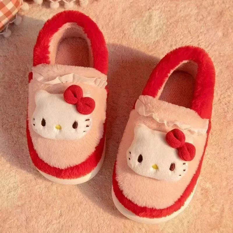 Sanrio  Hello Kitty and Friends Kuromi Cotton Slippers