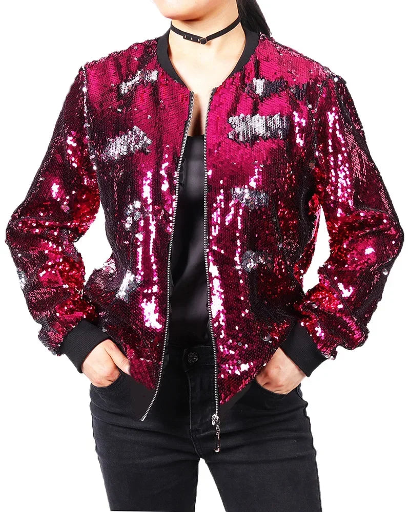 Vintage Bling Baseball Jacket