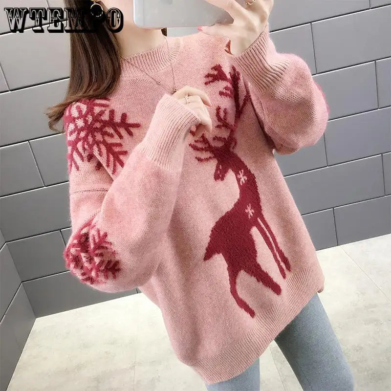 Christmas Loose Knitted Sweaters