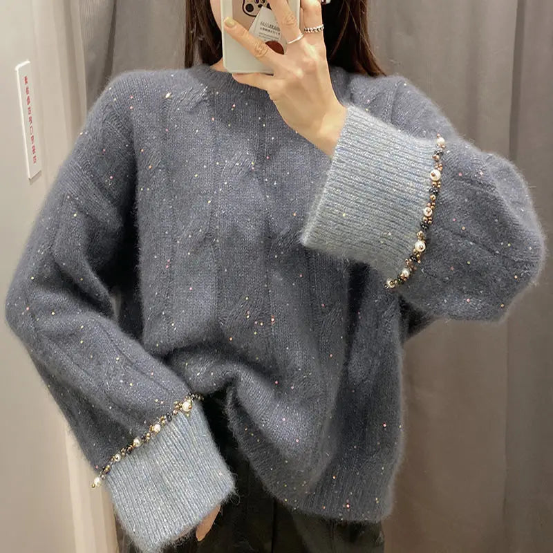 Loose Pearl Sweater