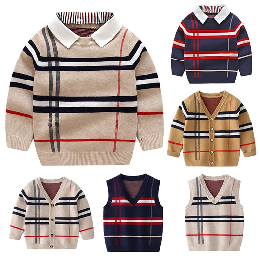 Boys and Girls Kids Pull Over &  Cardigan Sweaters