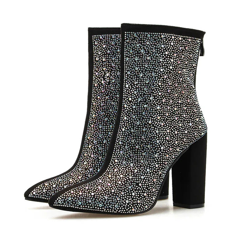 Lightweight  Rhinestone Ankle