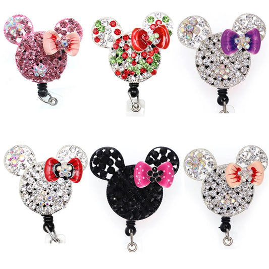 Minnie Mouse Retractable Badge Holder