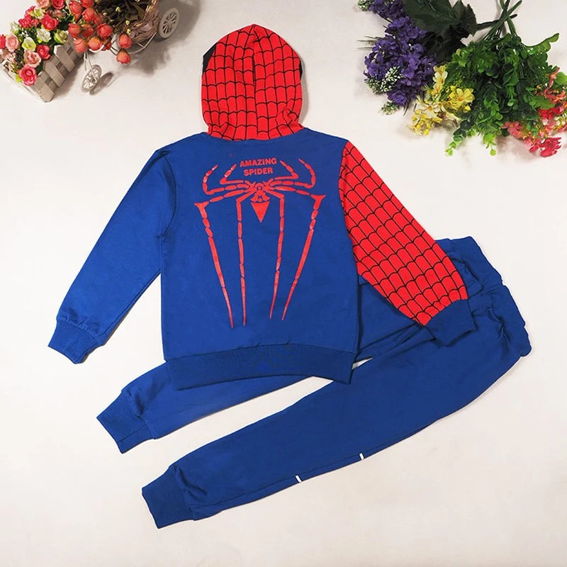 Spiderman Two Piece Hoodie and Pants