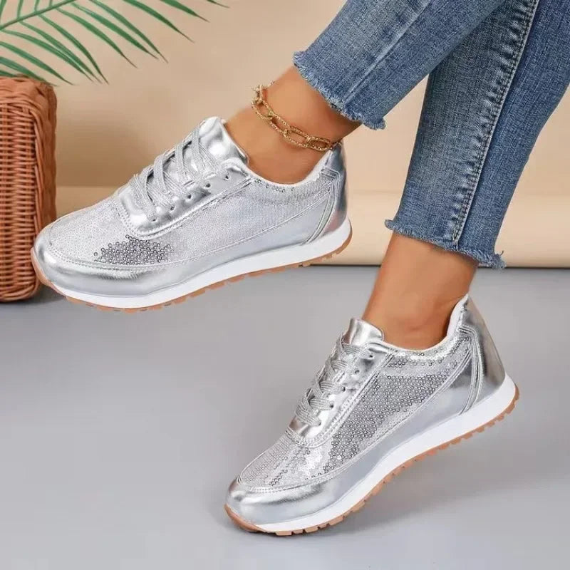 Front Lace-up Casual Sports Shoes