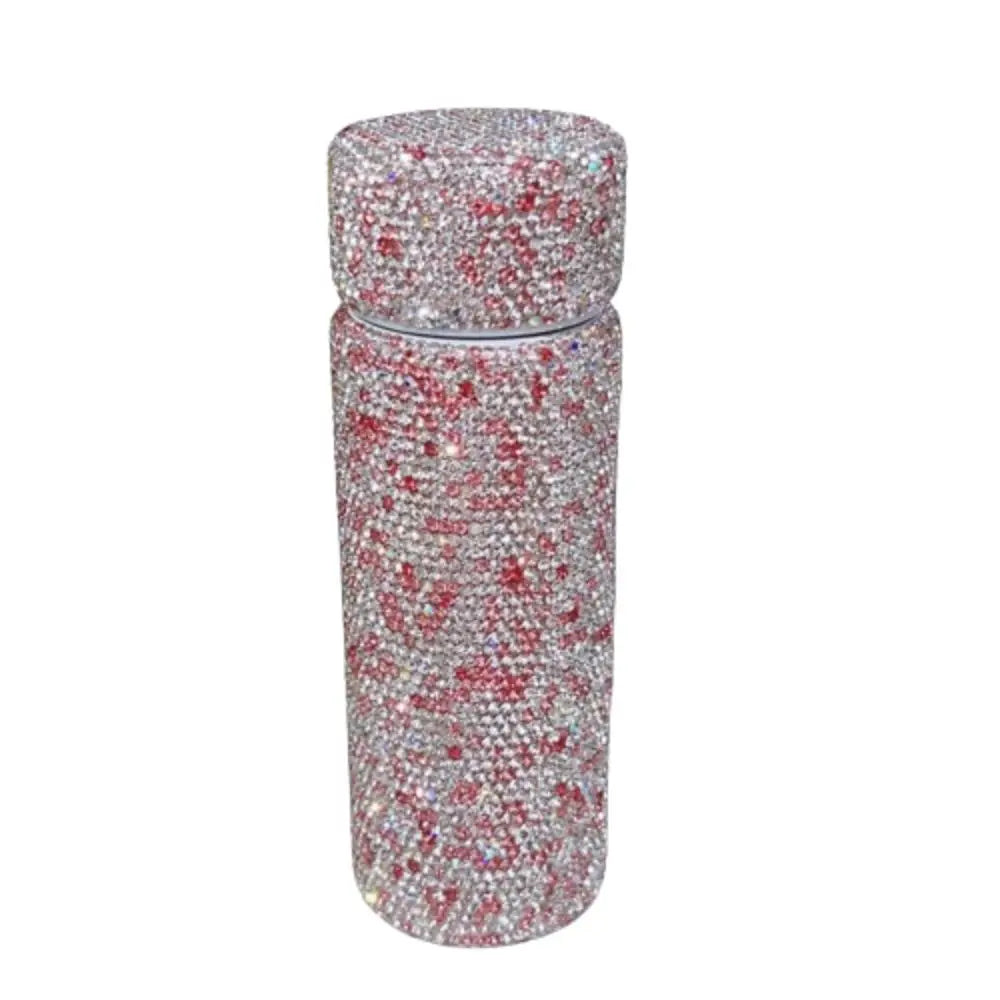 Creative Diamond Water Bottle 150ml Portable Diamond-encrusted Shiny Mug