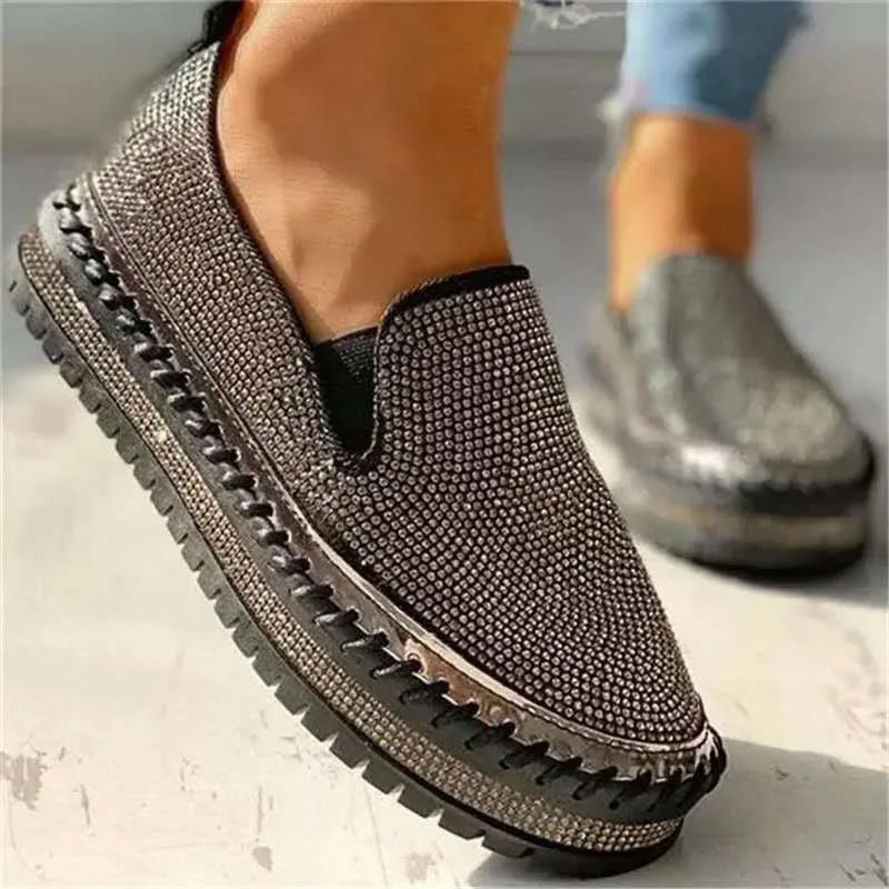 Rhinestone Loafers
