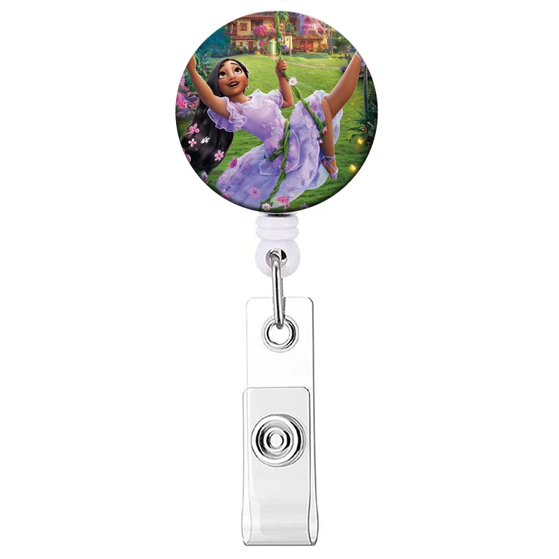 Disney Retractable Clip ID Badge