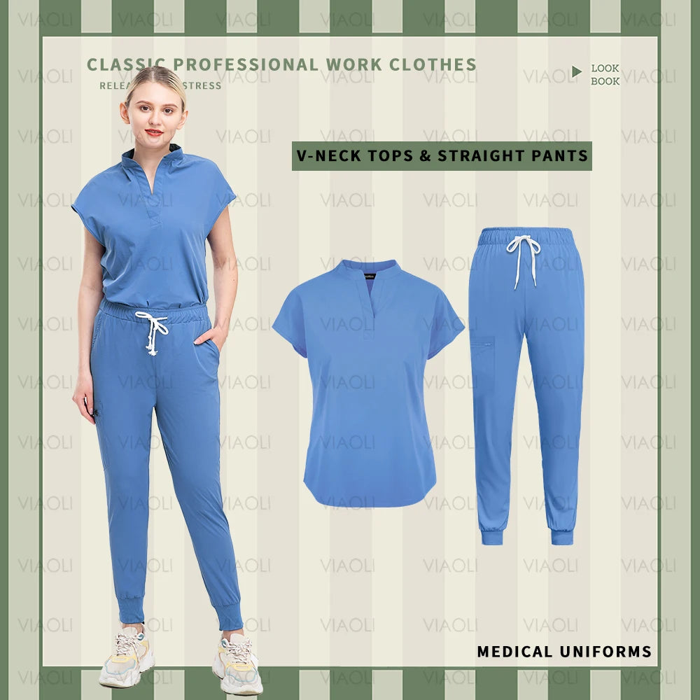 Medical Scrubs Uniforms Sets for Women