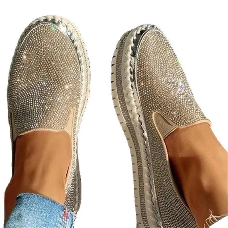 Rhinestone Loafers