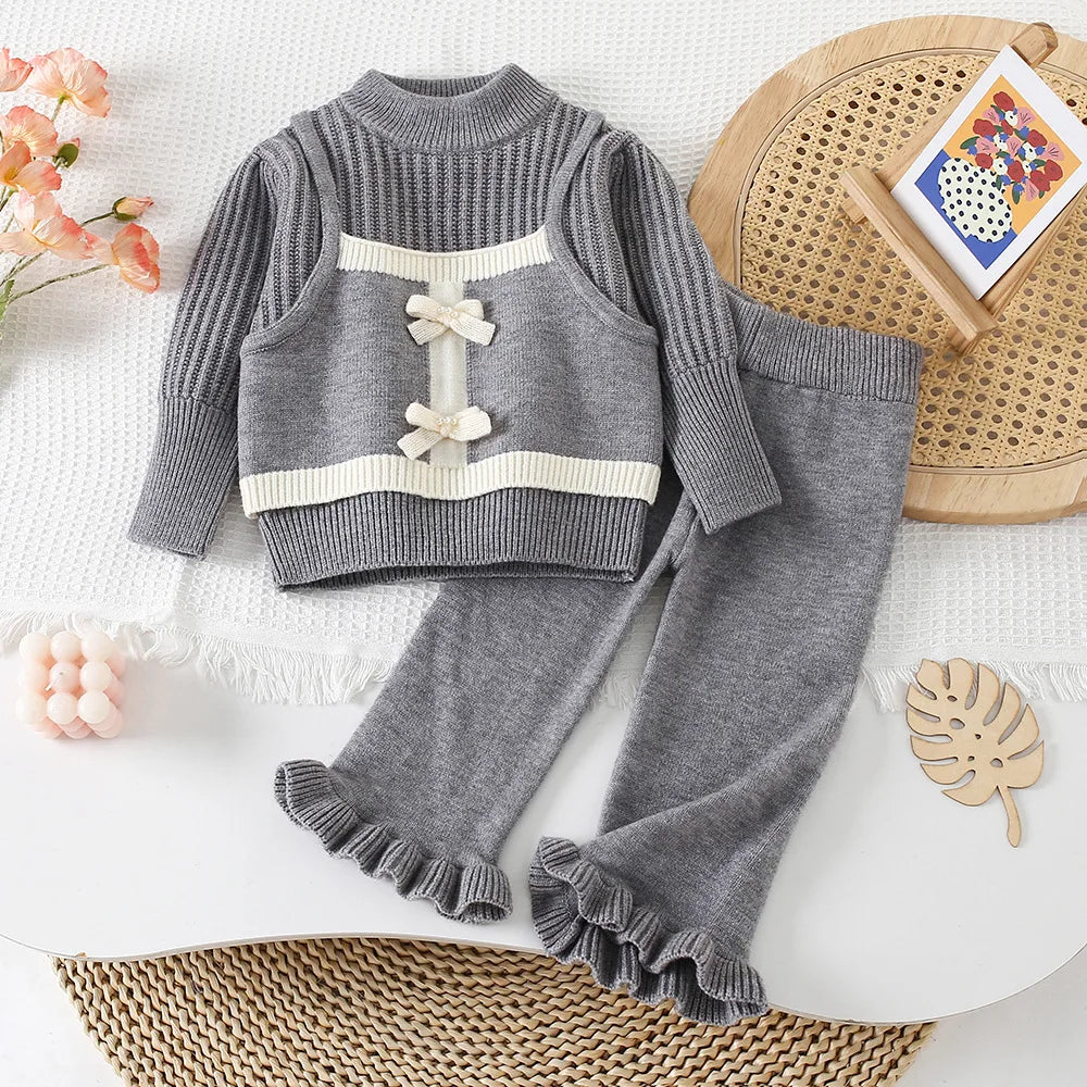 Girls Knit Sets