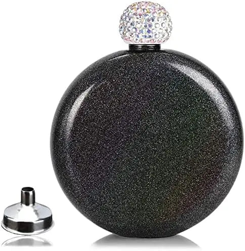 Cute Rhinestone Liquor Flask for Women