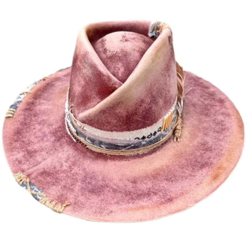 French Hat Ribbon Hat Band Fedoras Hat