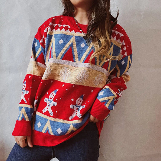 Dancing Snowmen Christmas Sweater