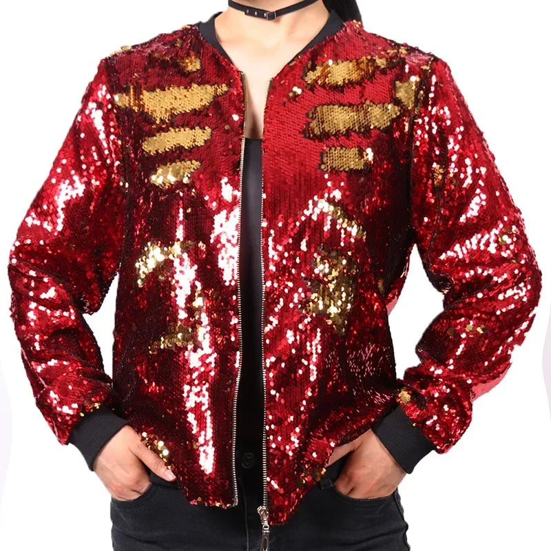 Vintage Bling Baseball Jacket