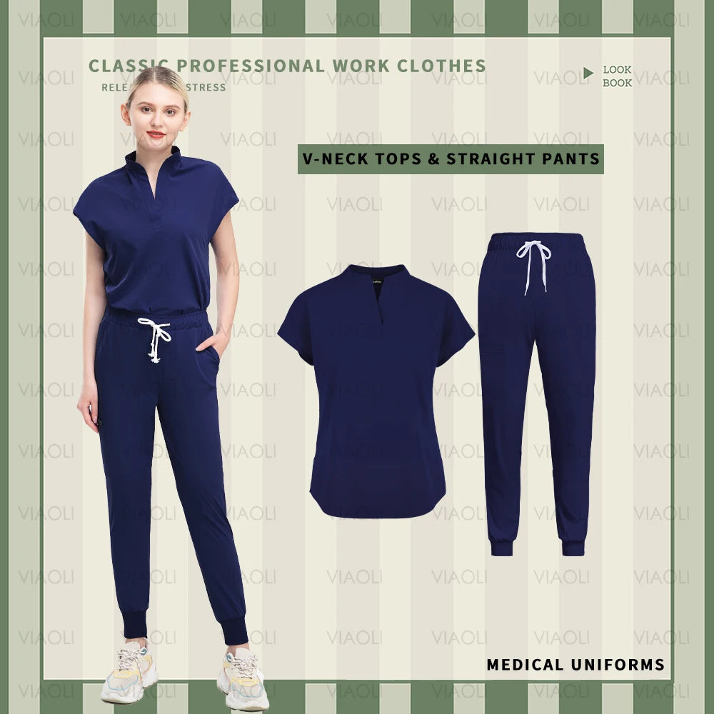 Medical Scrubs Uniforms Sets for Women