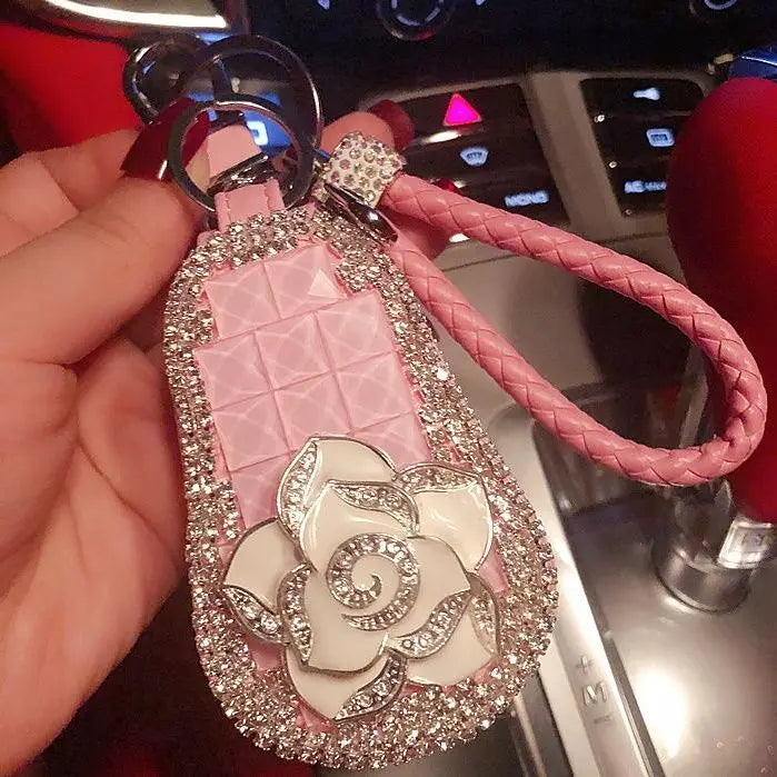 Universal Rhinestone Car Key Bag