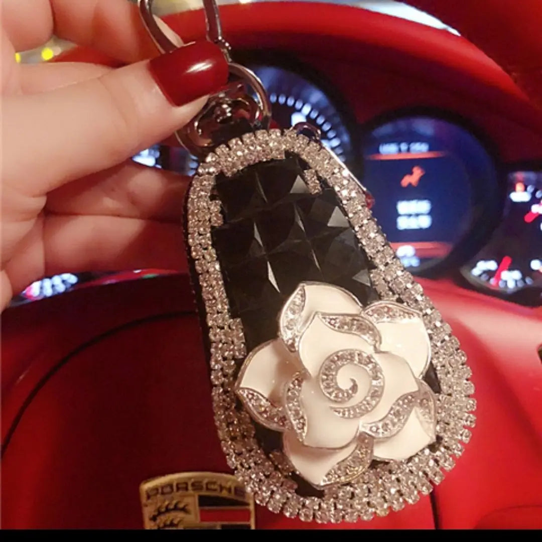 Universal Rhinestone Car Key Bag