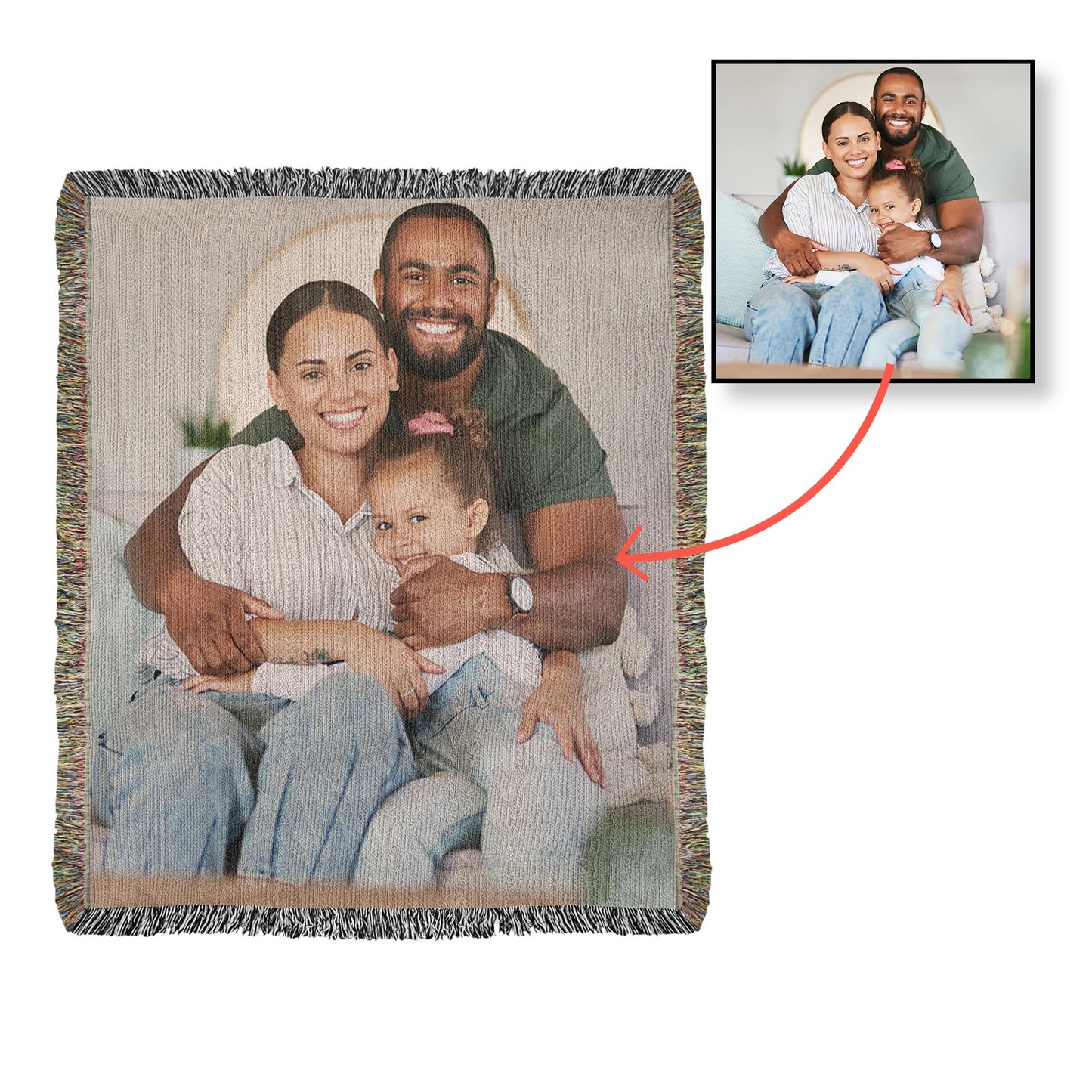 Create-Your-Own Heirloom Photo Blanket