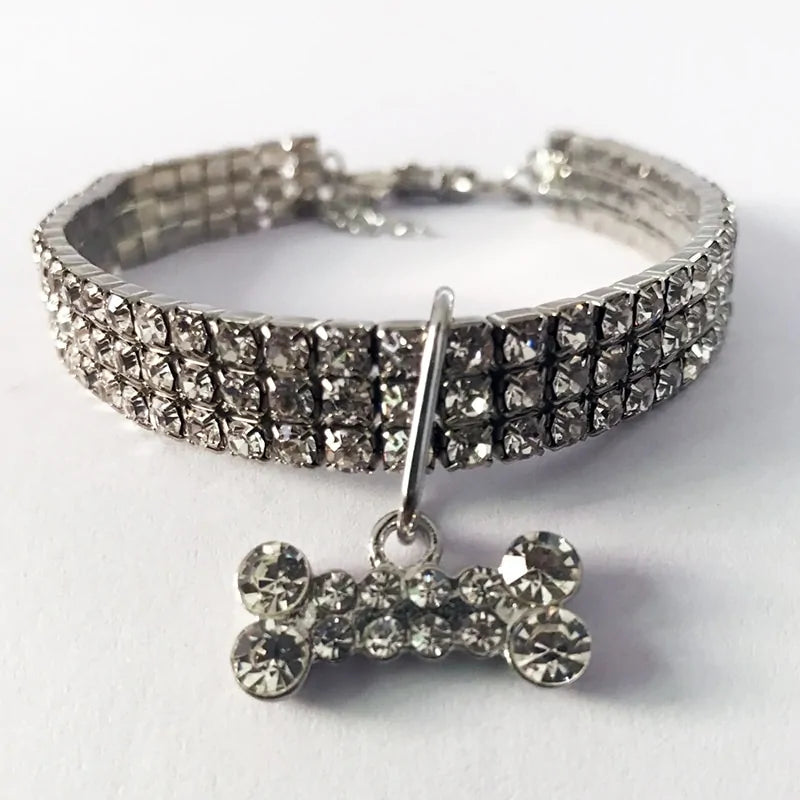 Bling Crystal Dog Collar