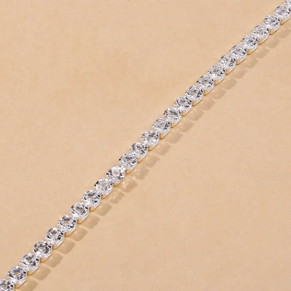 Rhinestone Anklet